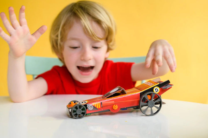 Experimento Circuitos Carro y Pista De Carreras