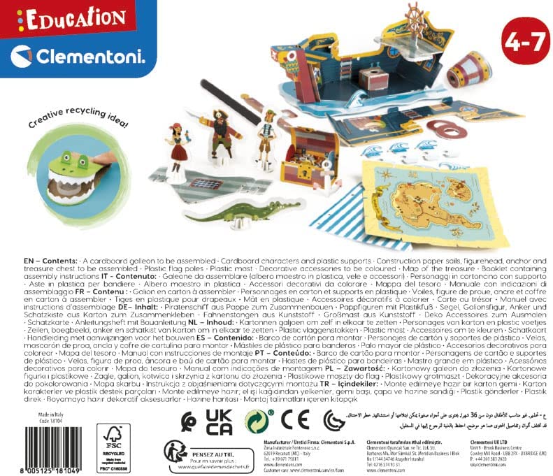 Juego Set De Construcción El Barco Para Niños