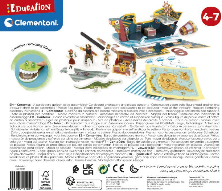 Juego Set De Construcción El Barco Para Niños