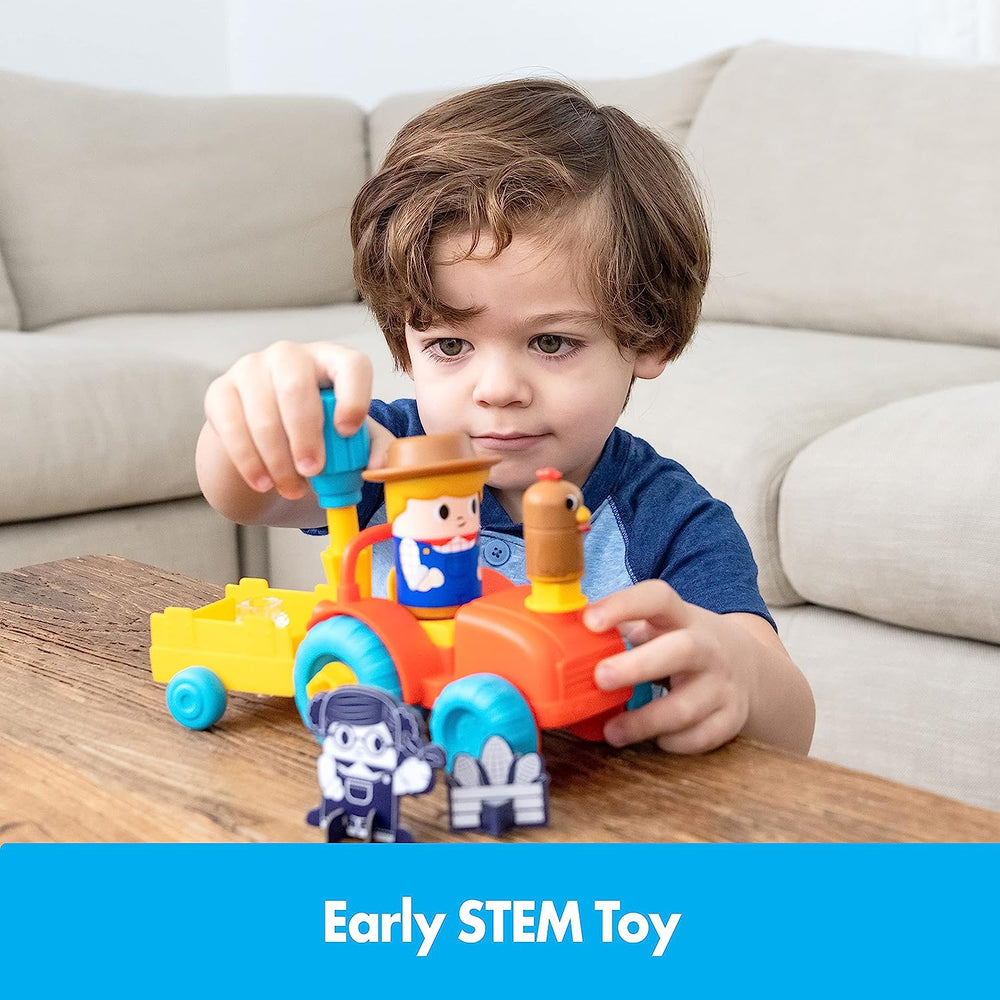 Juguete De Construcción Tractor Steam Para niños