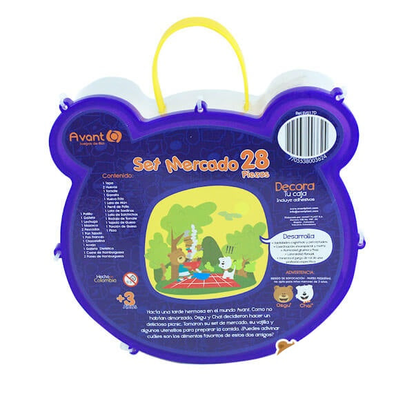 Juego Set De Mercado Para Niños