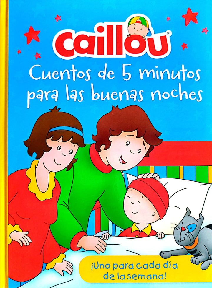 Libro Caillou Cuentos De 5 Minutos Para Las Buenas Noches