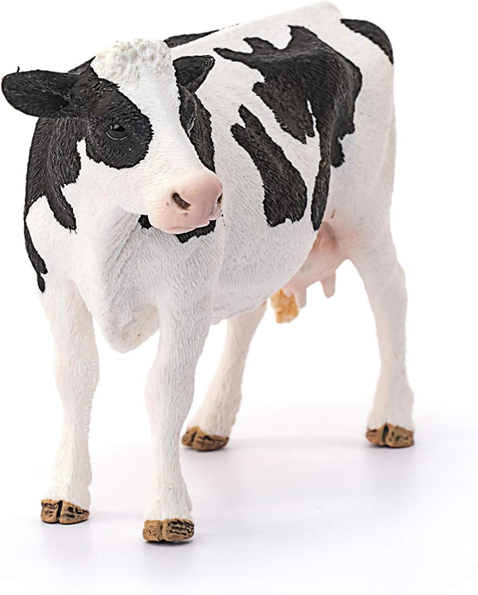 Figura Animales Vaca Pintada A Mano
