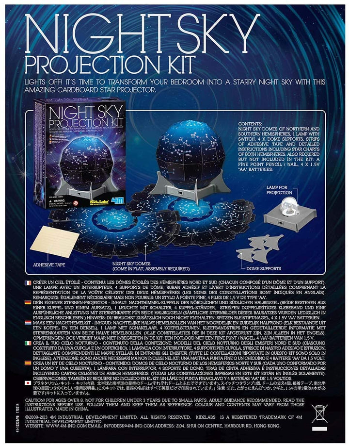 Experimento Proyector Espacio nocturno niños