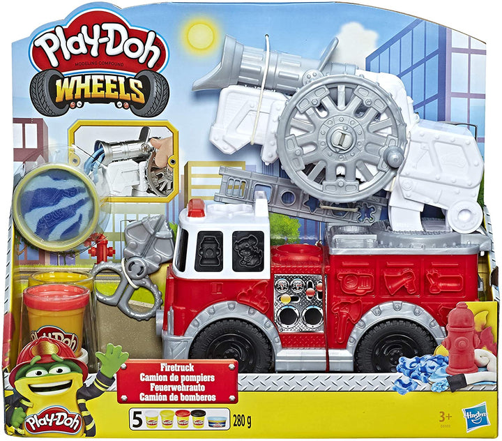 Set De Plastilina Camión De Bomberos