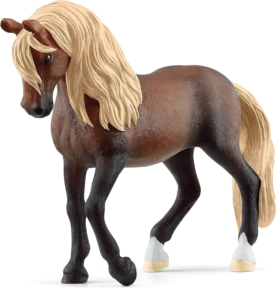 Figura Animales Caballo Paso Peruano  Pintado A Mano