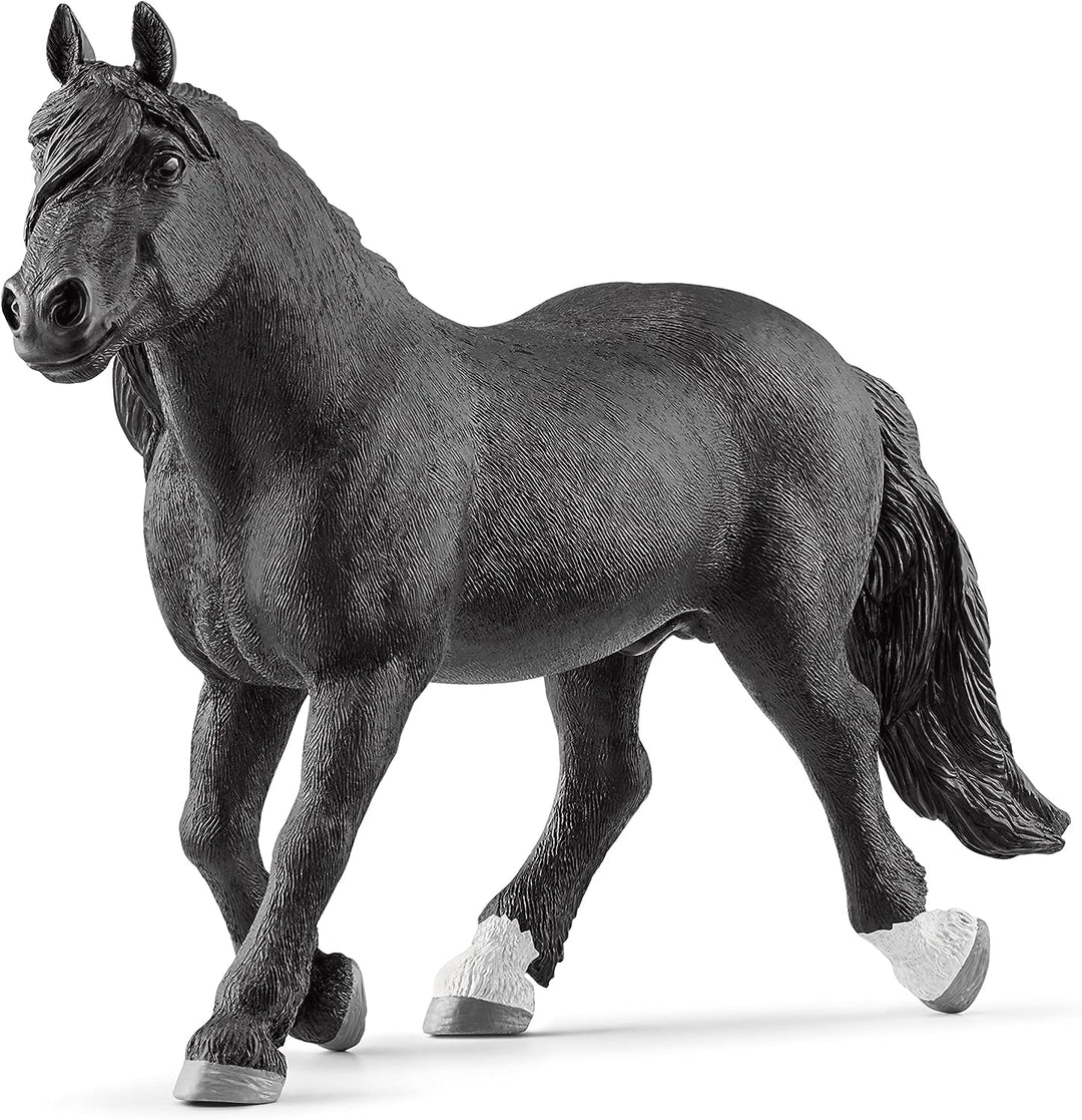 Figura Animales Caballo Noriker Pintado A Mano