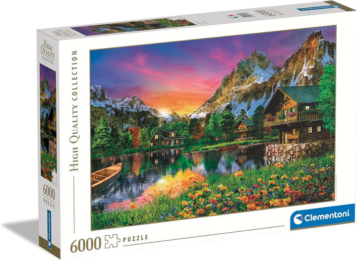 Rompecabezas 6000 Piezas Los Alpes Clementoni