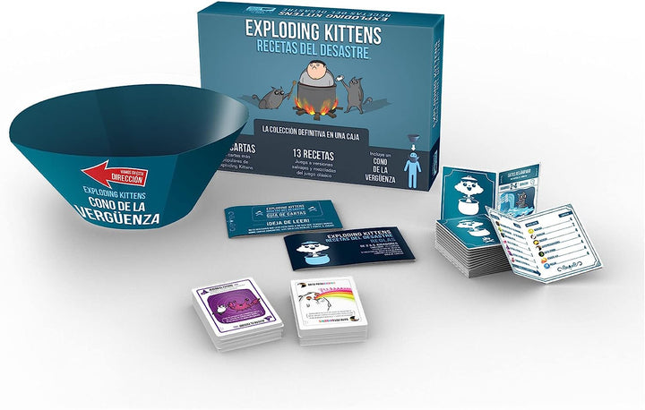 Juego De Mesa Exploding Kittens Recetas Del Desastre