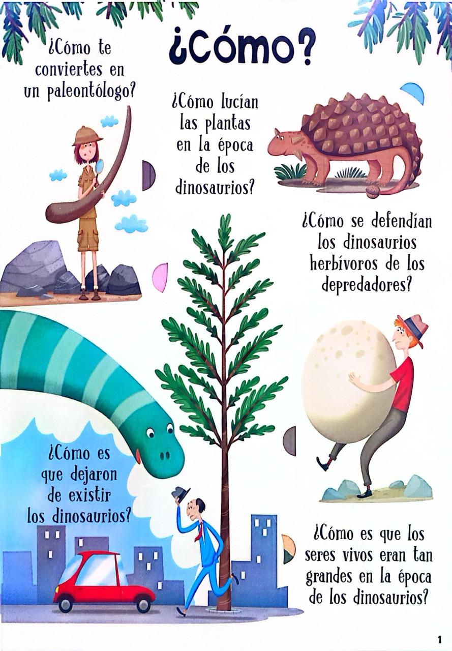 Libro Curiosidades Dinosaurios Levanta Solapas