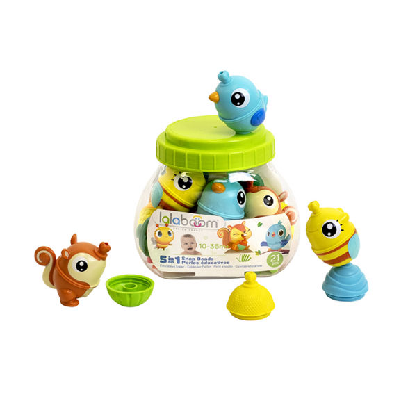Juego Montessori Animales Enhebra y Encaja