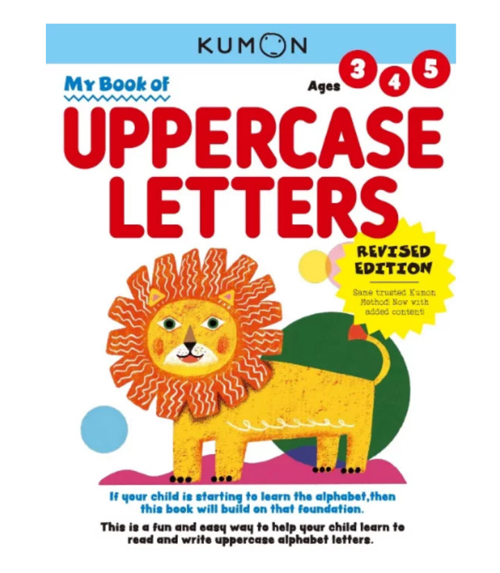 Libro Kumon Letras Mayusculas En Ingles para Niños