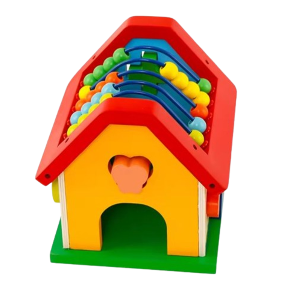 Juego Didactico Casa Encajable Con Abaco
