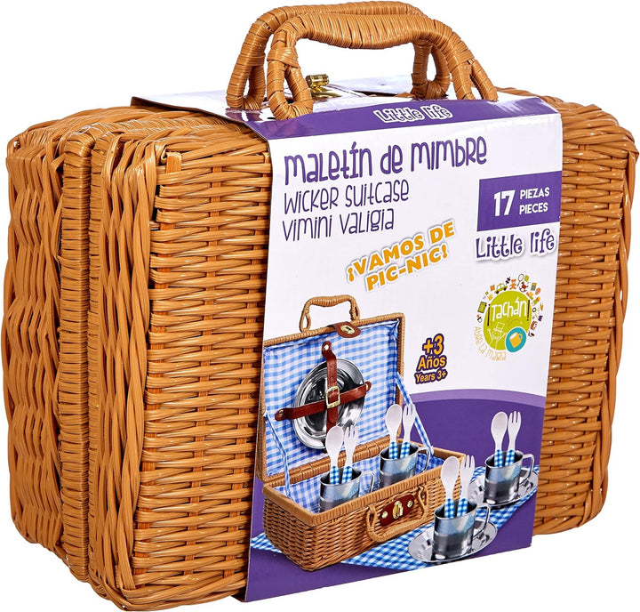 Set Cesta De Picnic 17 Piezas