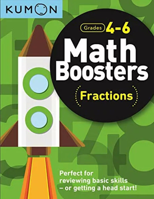Libro Kumon Problemas Matemáticos Fracciones En Ingles