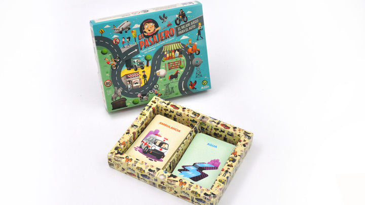 Juego De Cartas El Pasajero Cartas Para Niños Y Adultos