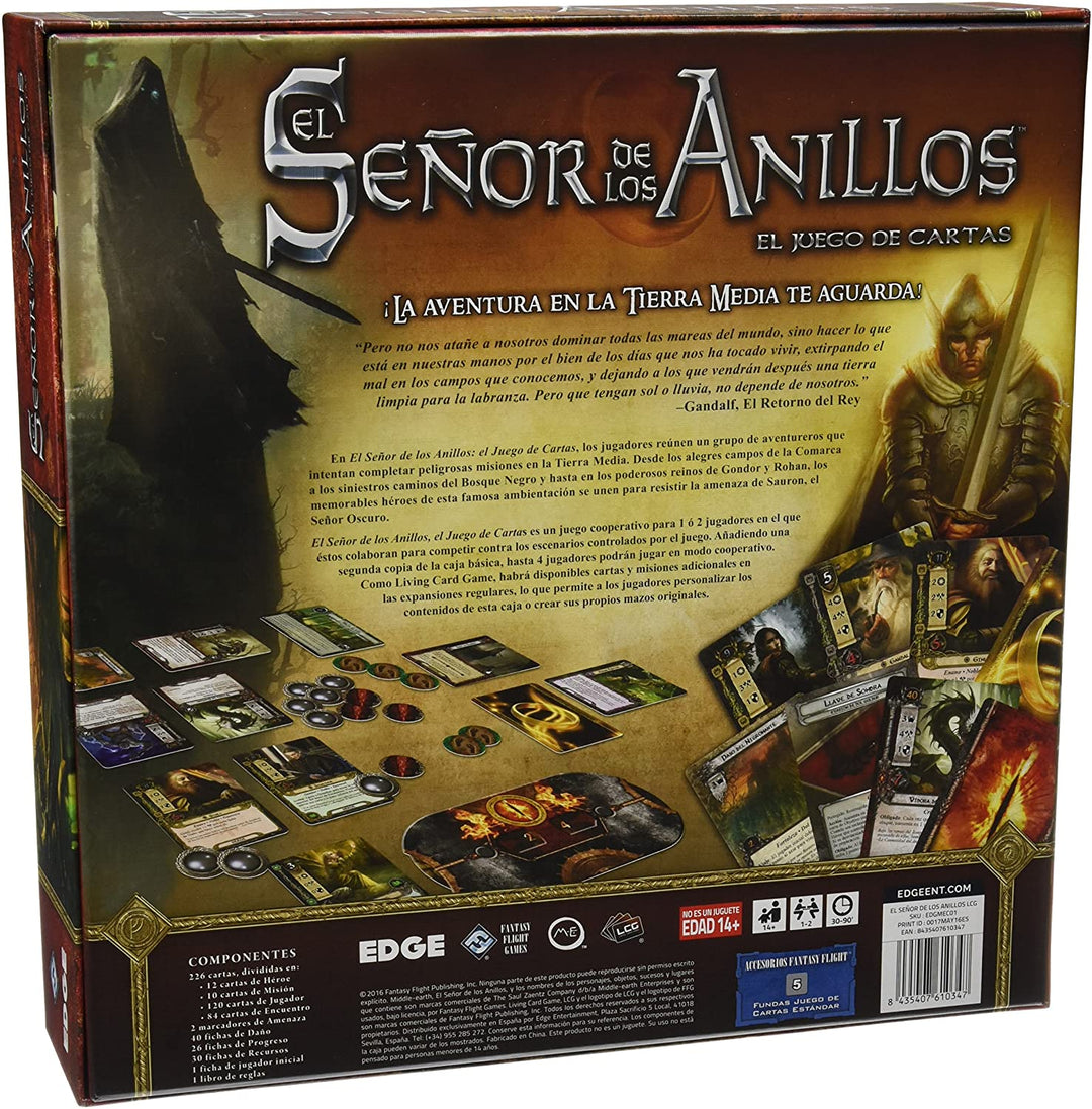 Juego De Mesa El Señor De Los Anillos