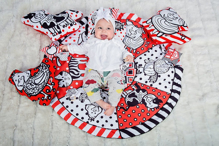 Tapete Sensorial Para Bebe Primeros Colores