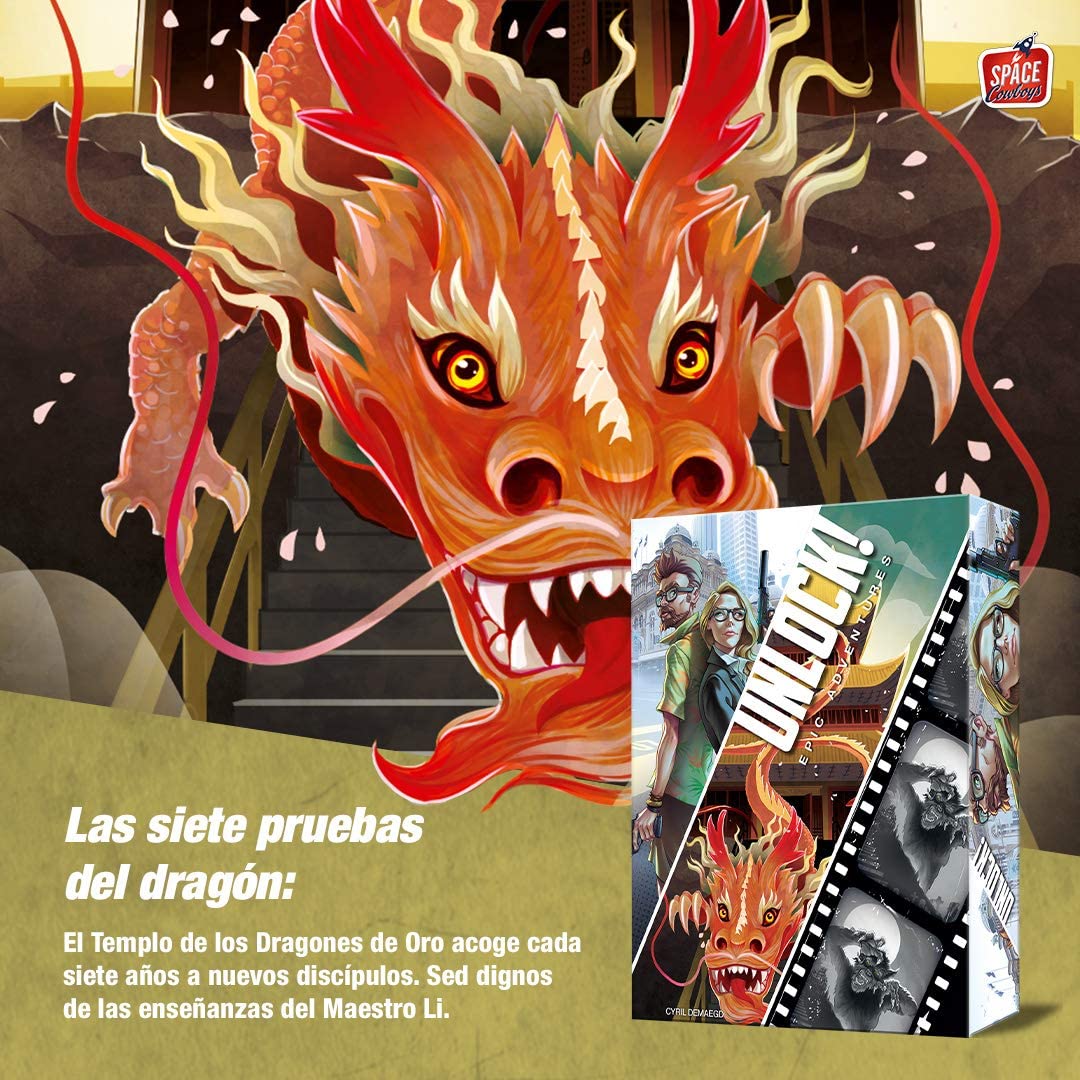 Juego De Mesa Unlock Epic Adventures Espanol