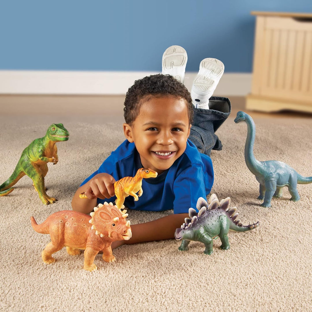 Set De Dinosaurios Jumbo Figuras Coleccionables