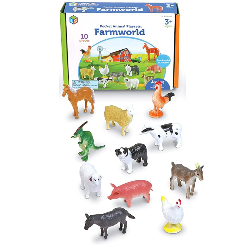 Animales De La Granja Figuras De Colección