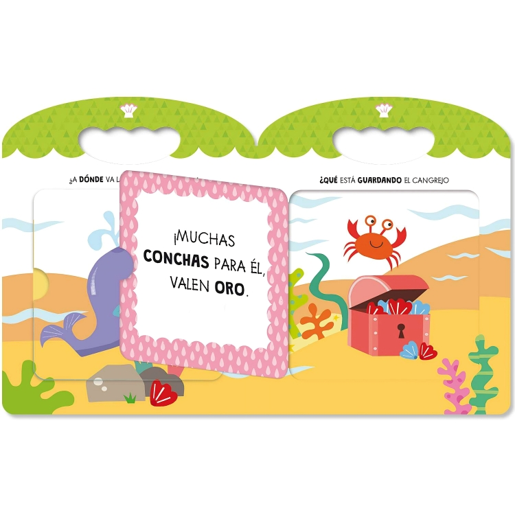 Libro Sorpresas En El Mar Con Pestañas