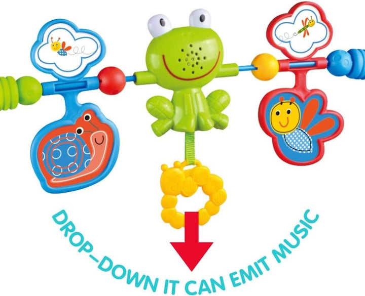 Silla Nido Verde Con Vibración  Para Bebe