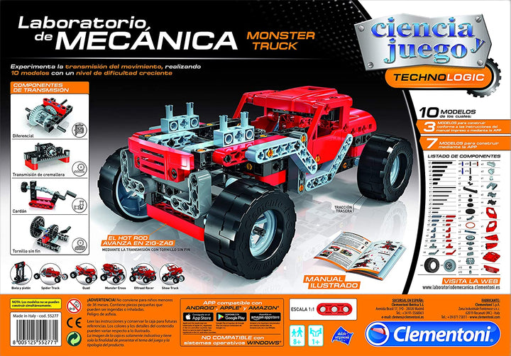 Juego Construcción Tipo Lego 10 Carros STEM Para Niños