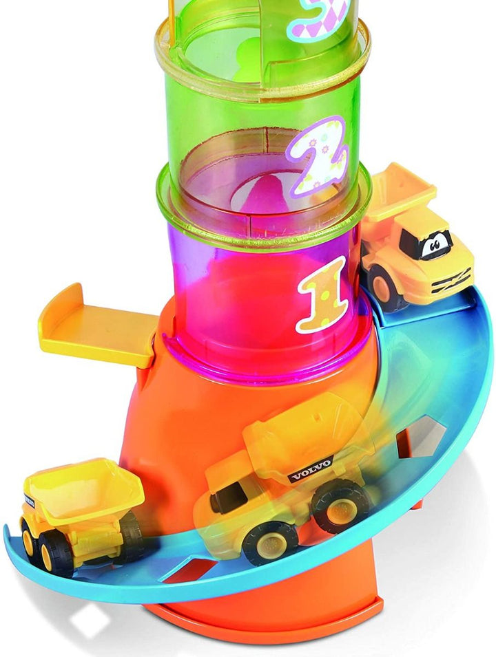 Juego Interactivo 5 En 1 Grúa Apilable De Colores