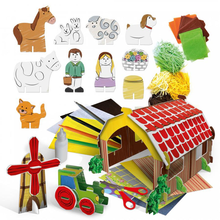 Juego Set De Construccion La Granja