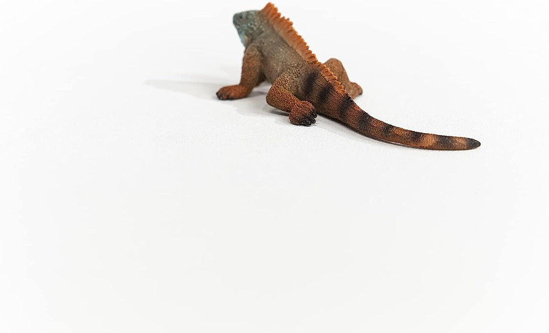 Figura Animales Iguana Pintado A Mano