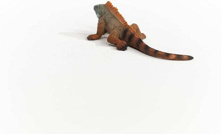 Figura Animales Iguana Pintado A Mano