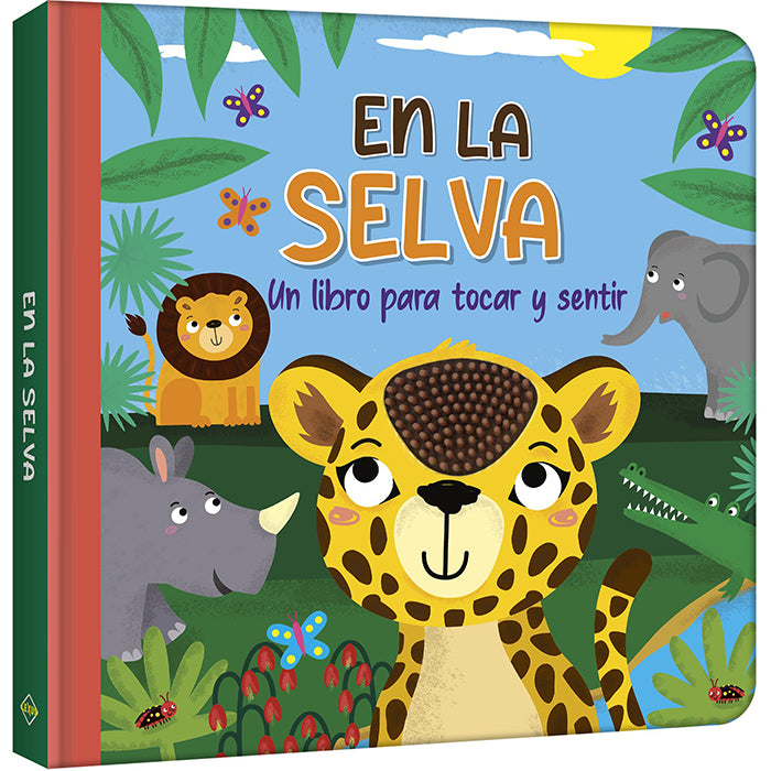 Libro Sensorial En La Selva Tocar Y Sentir