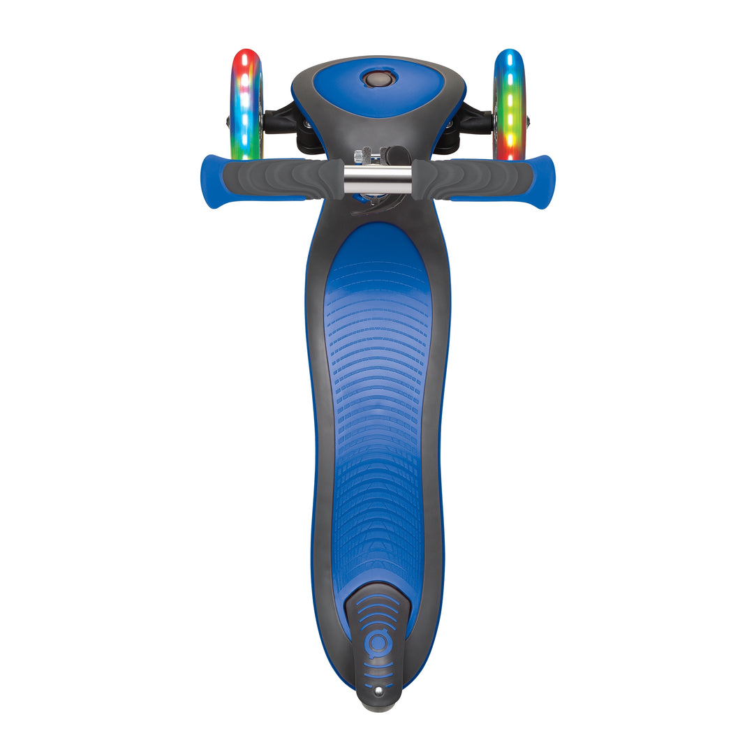 Patineta Elite Deluxe Azul con Luces