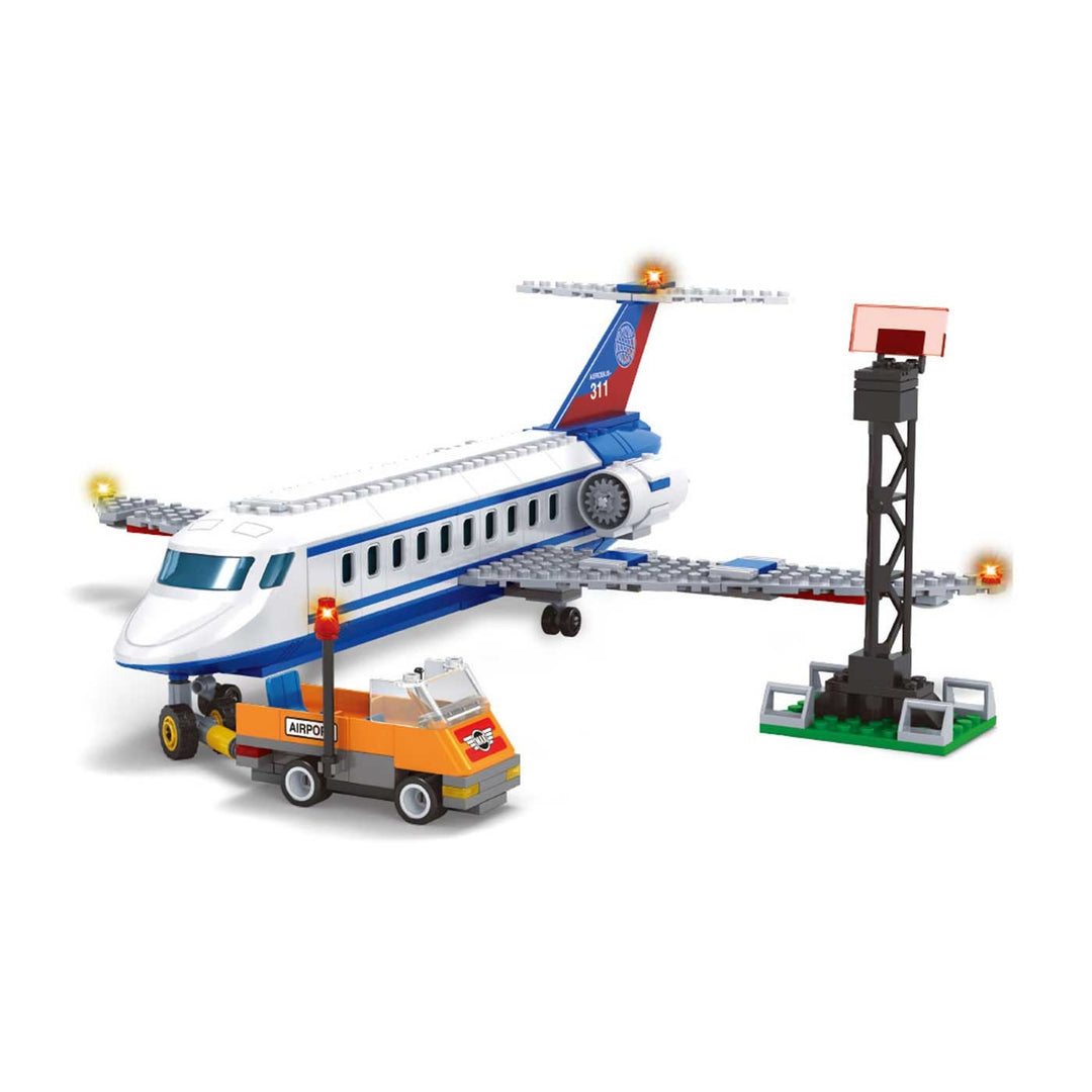 Juego De Construccion Tipo Lego Avion Aeropuerto