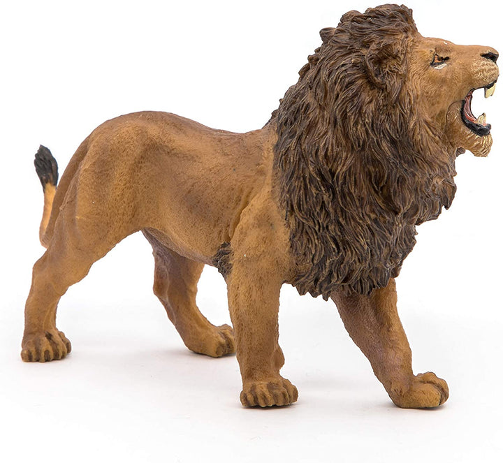 Figura Animales León Pintado a Mano
