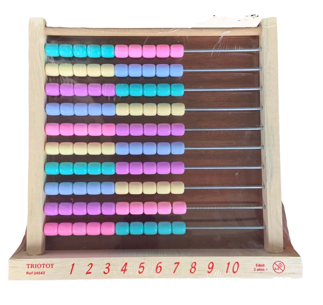 Abaco Didáctico En Madera Matemáticas