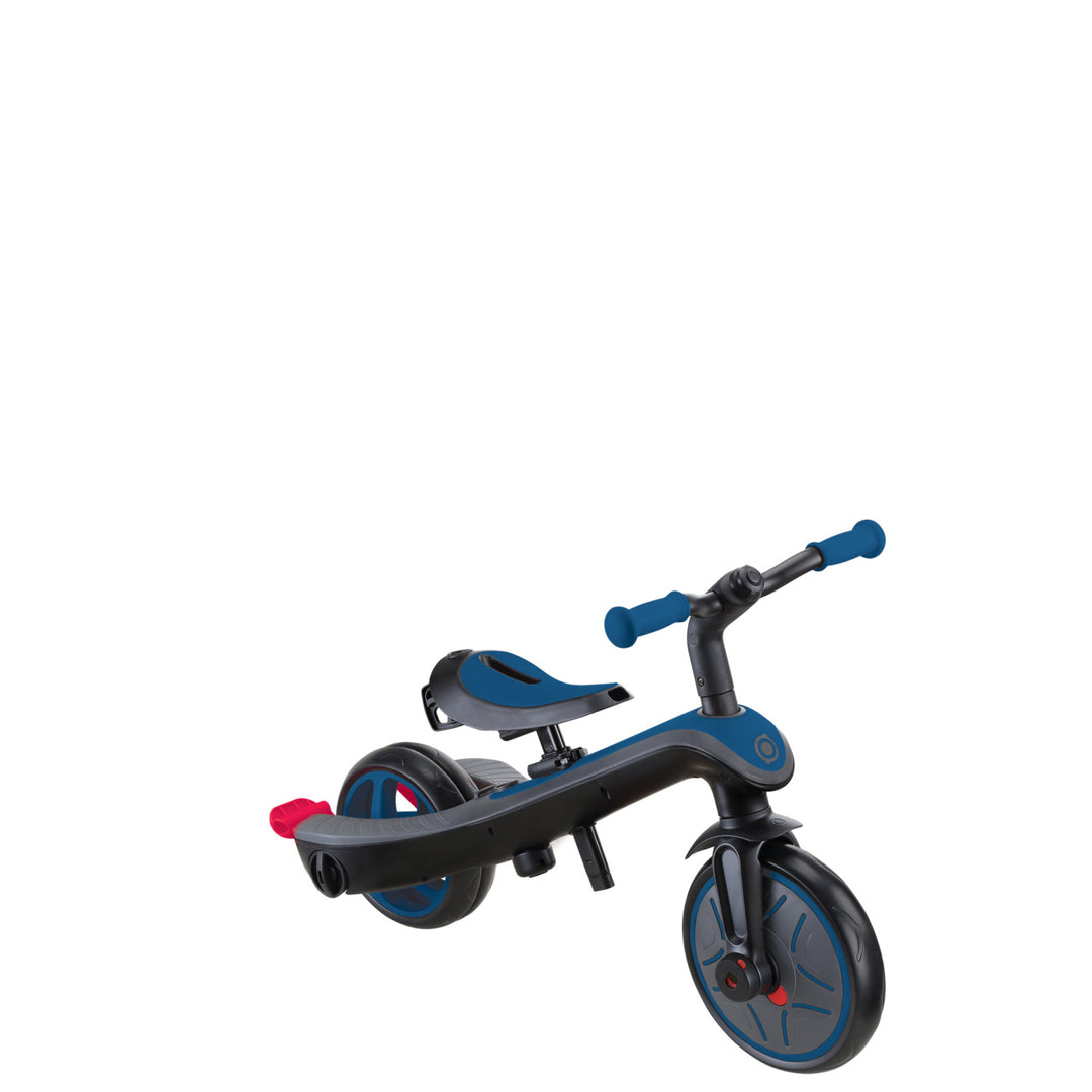 Triciclo y Bicicleta de Balance 4 En 1 Azul Ninos