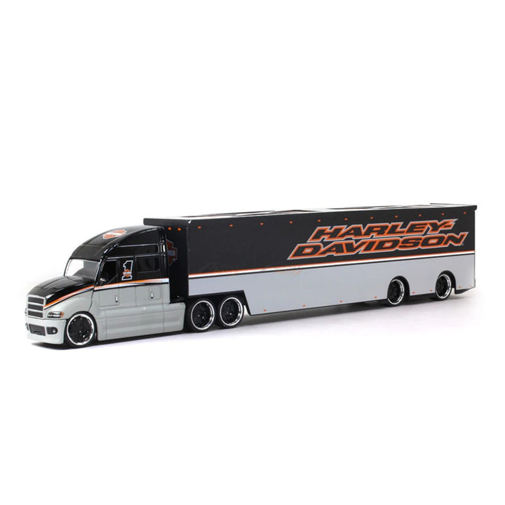 Camión A Escala 1:64 Harley Davidson Edición Especial Colección Negro