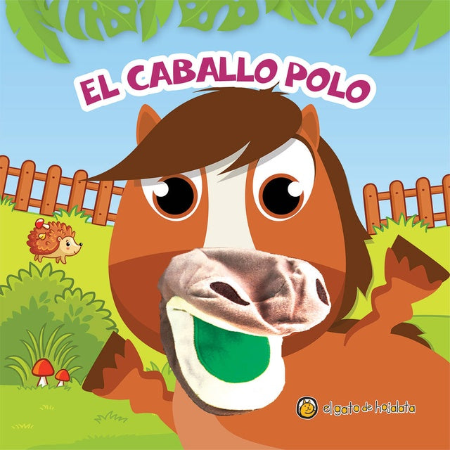 Libro Y Titere De Mano Animales Caballo