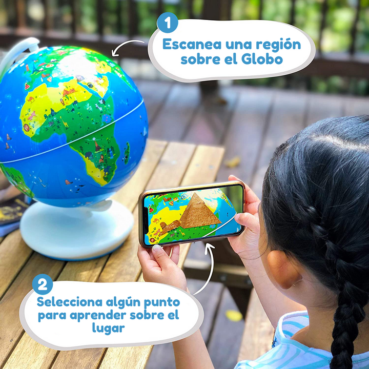 Globo Terráqueo Interactivo De Dinosaurios