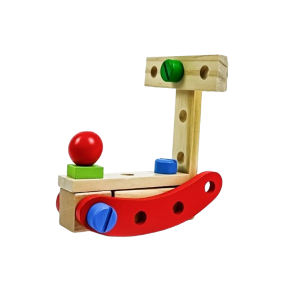 Juego Armatodo De Madera 31 Piezas