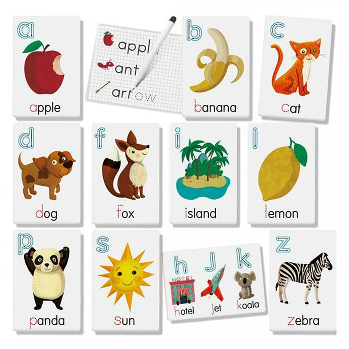 Flashcards Borrables Lee y Escribe