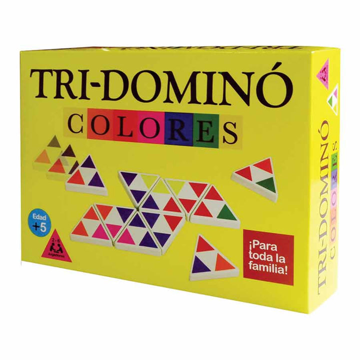 Juegos De Mesa Tridomino Color Niños Adultos