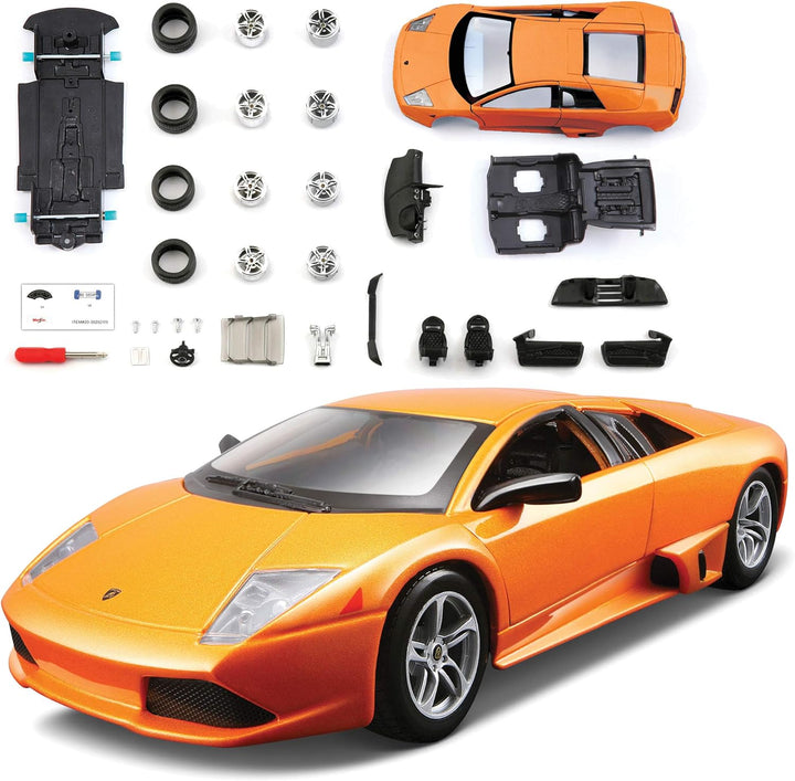 Carro A Escala 1/24  Lamborghini Murcielago Lp640 Para Armar