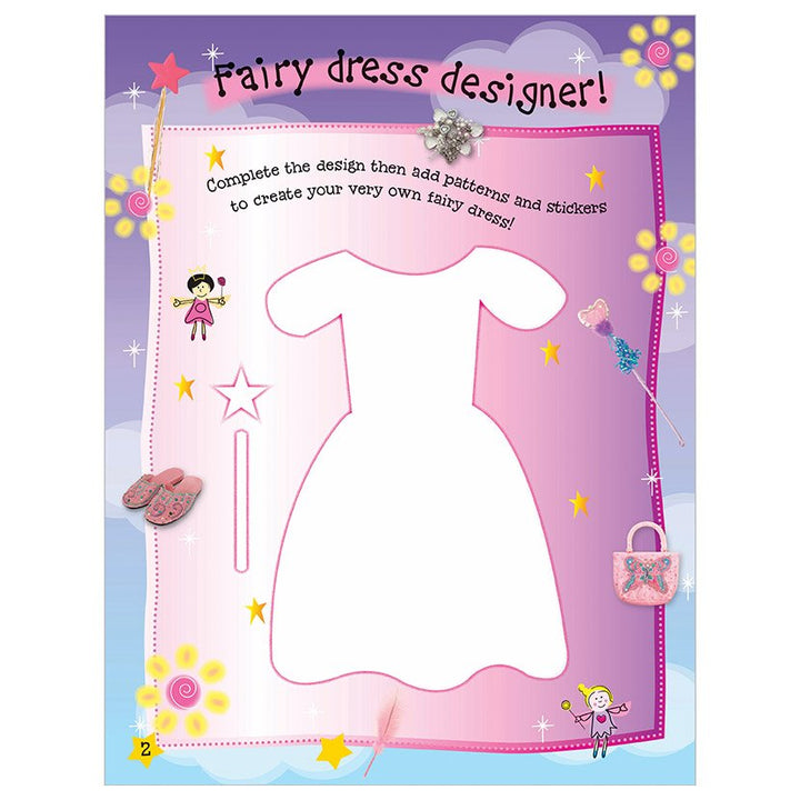 Libro De Actividades Stickers Para Niñas