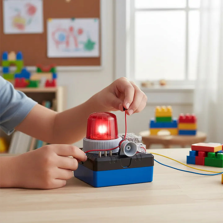 Experimento STEM Sistema De Alarma circuitos