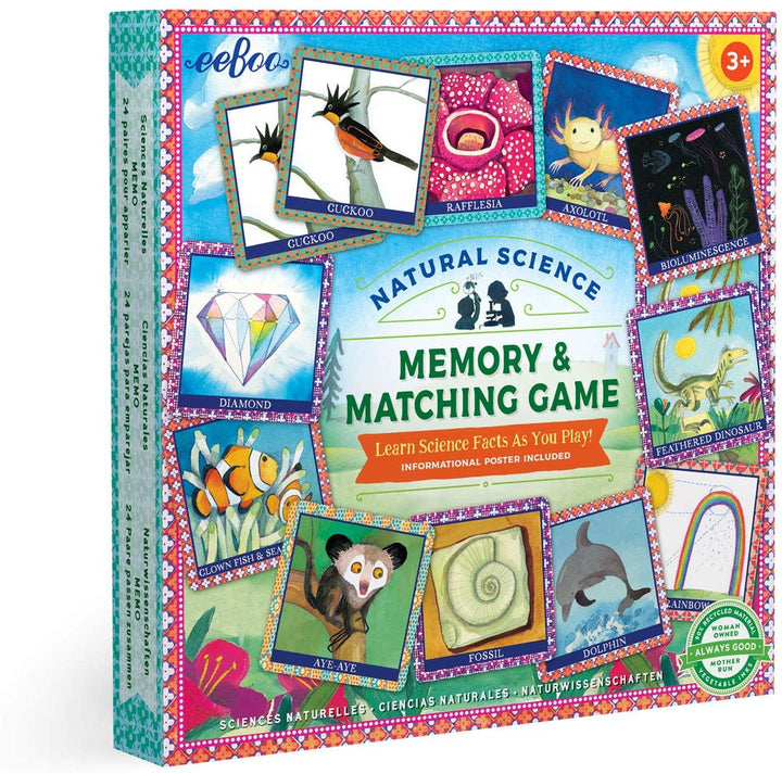 Juego De Memoria Ciencias Naturales Niños