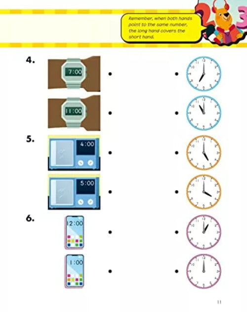 Libro Kumon Aprende A Decir La Hora En Ingles