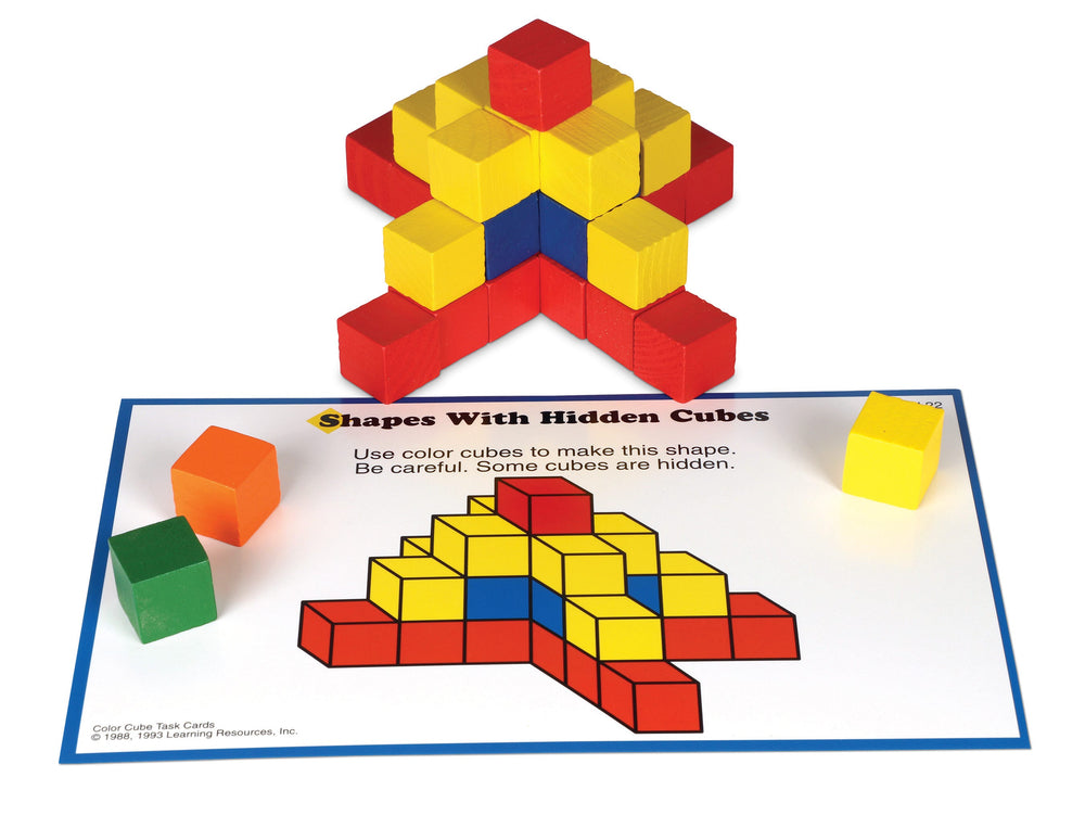 Juego Didáctico Cubo Creativos De Colores Para Niños
